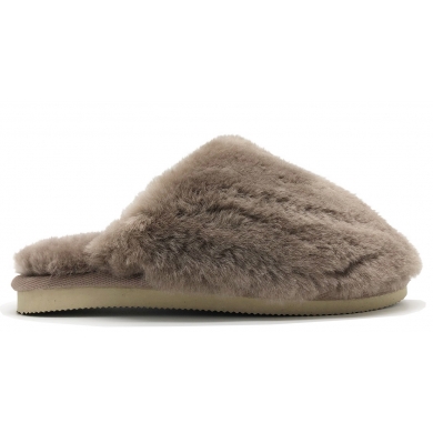 Thies Sheepskin Slipper Grey Slippers Women